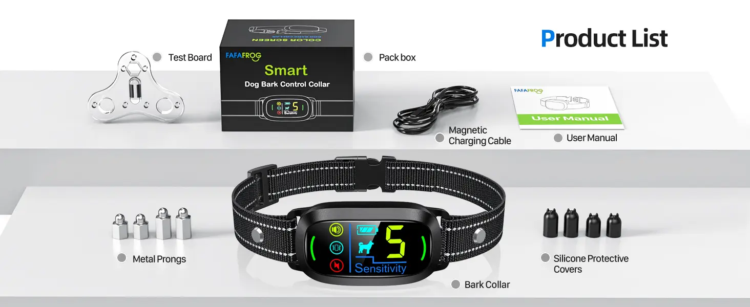 FAFAFROG Smart Bark Collar